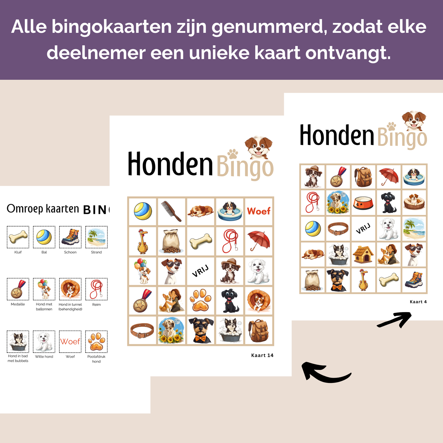 Honden spelletjes online bingo spel kleur beige