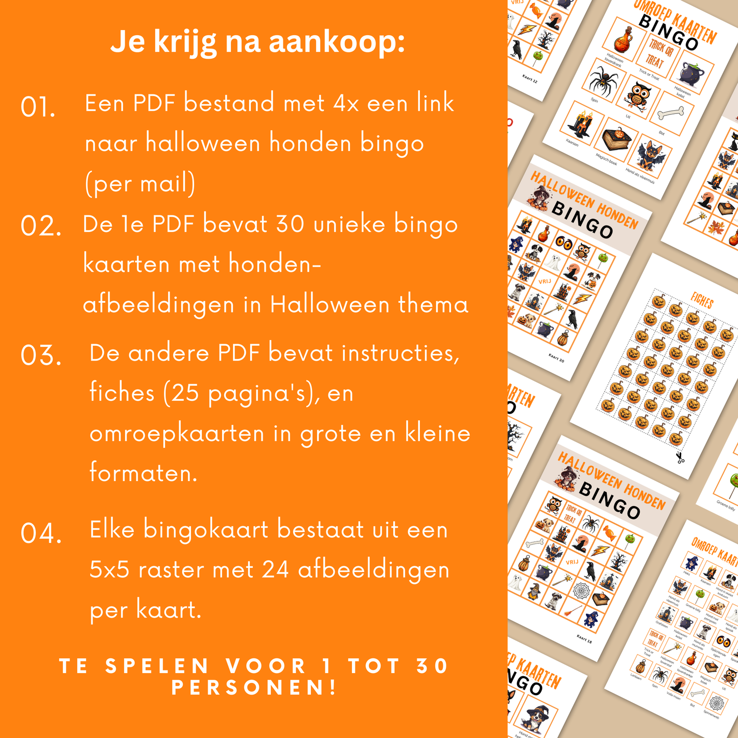 Hond Halloween spelletjes online bingo spel