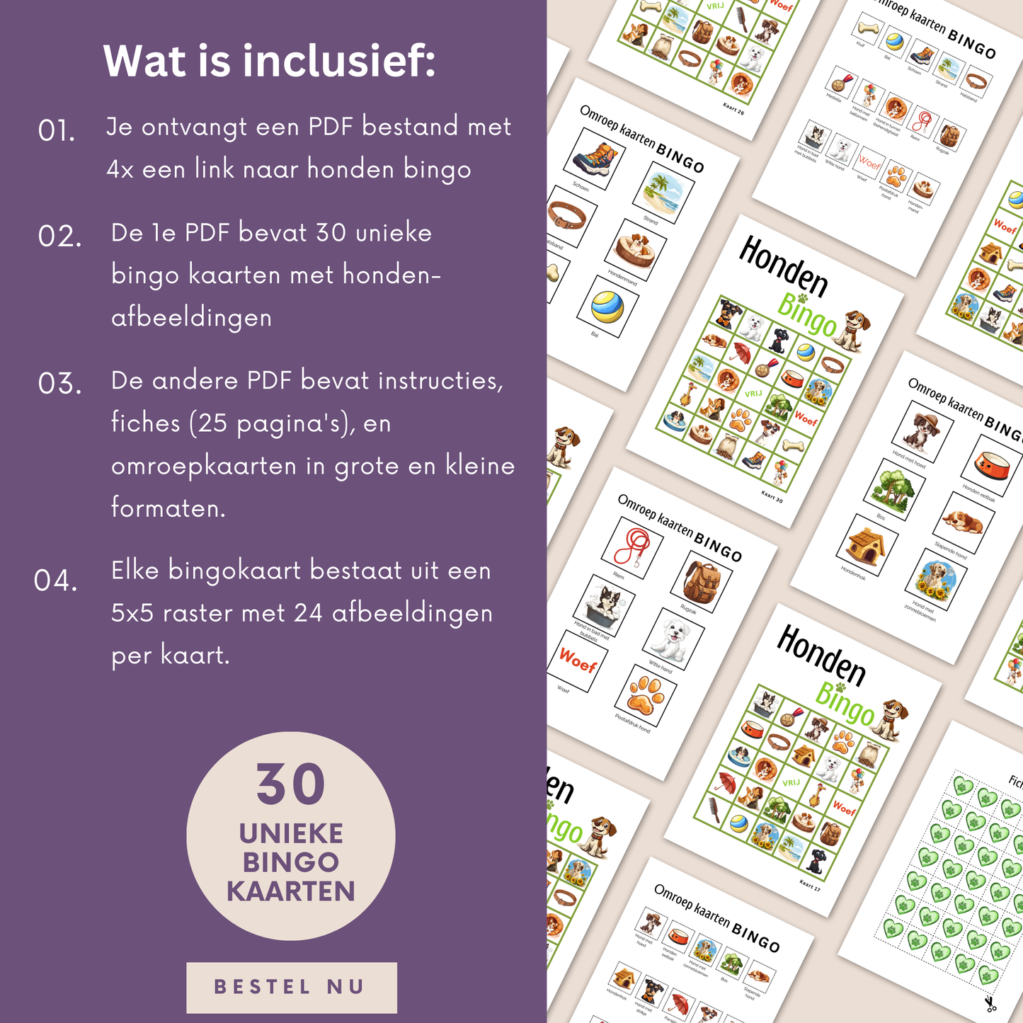 Honden spelletjes honden online bingo spel pdf kleur groen