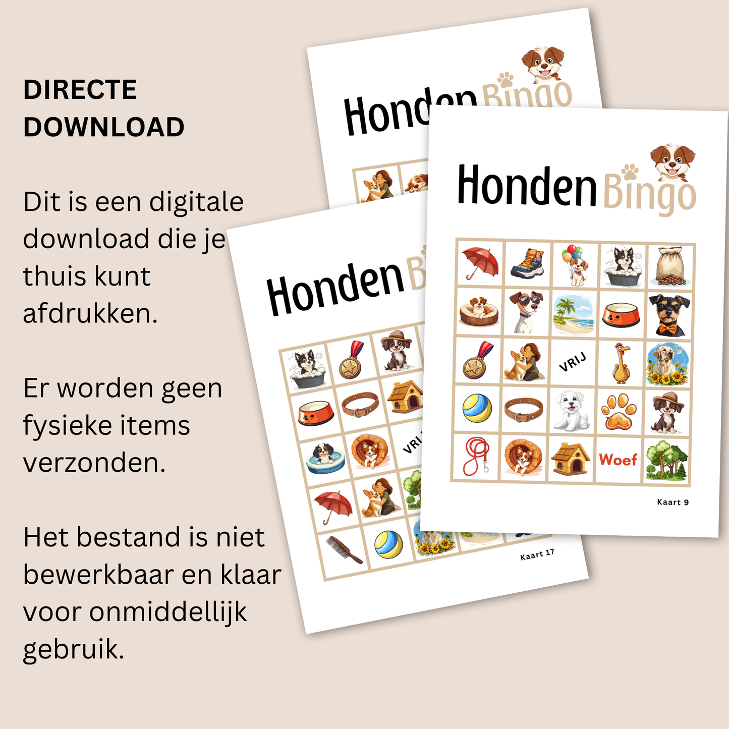 Honden spelletjes online bingo spel kleur beige