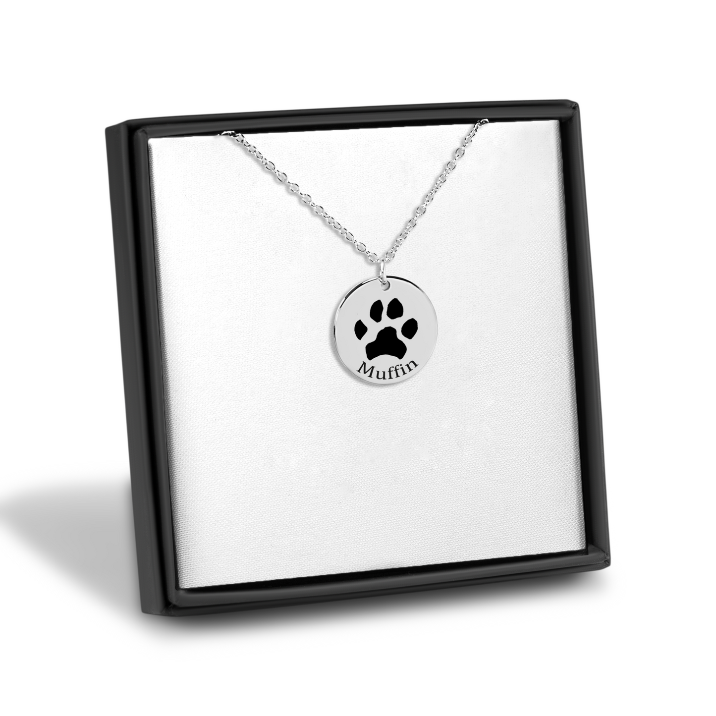 Ketting met pootafdruk van jouw hond gegraveerd