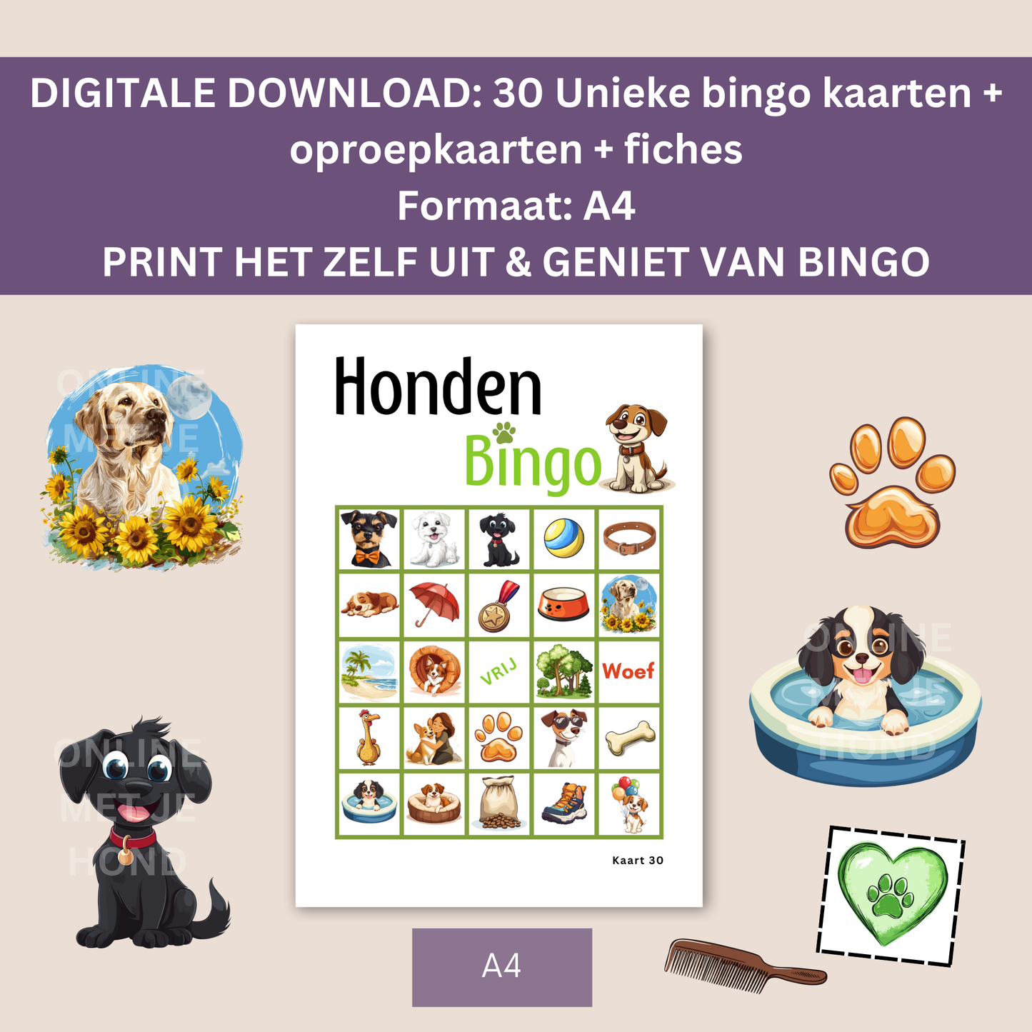 Honden spelletjes honden online bingo spel pdf kleur groen