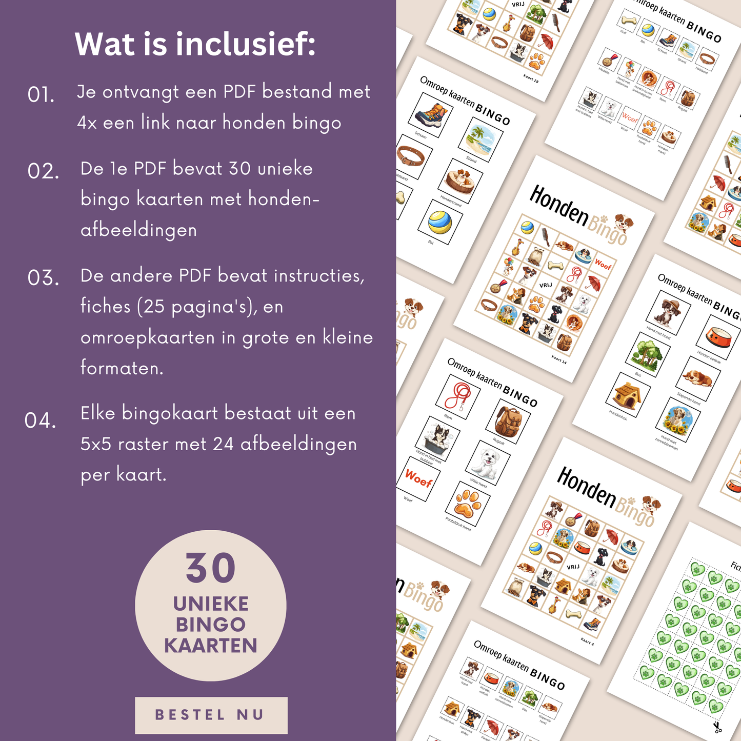 Honden spelletjes online bingo spel kleur beige