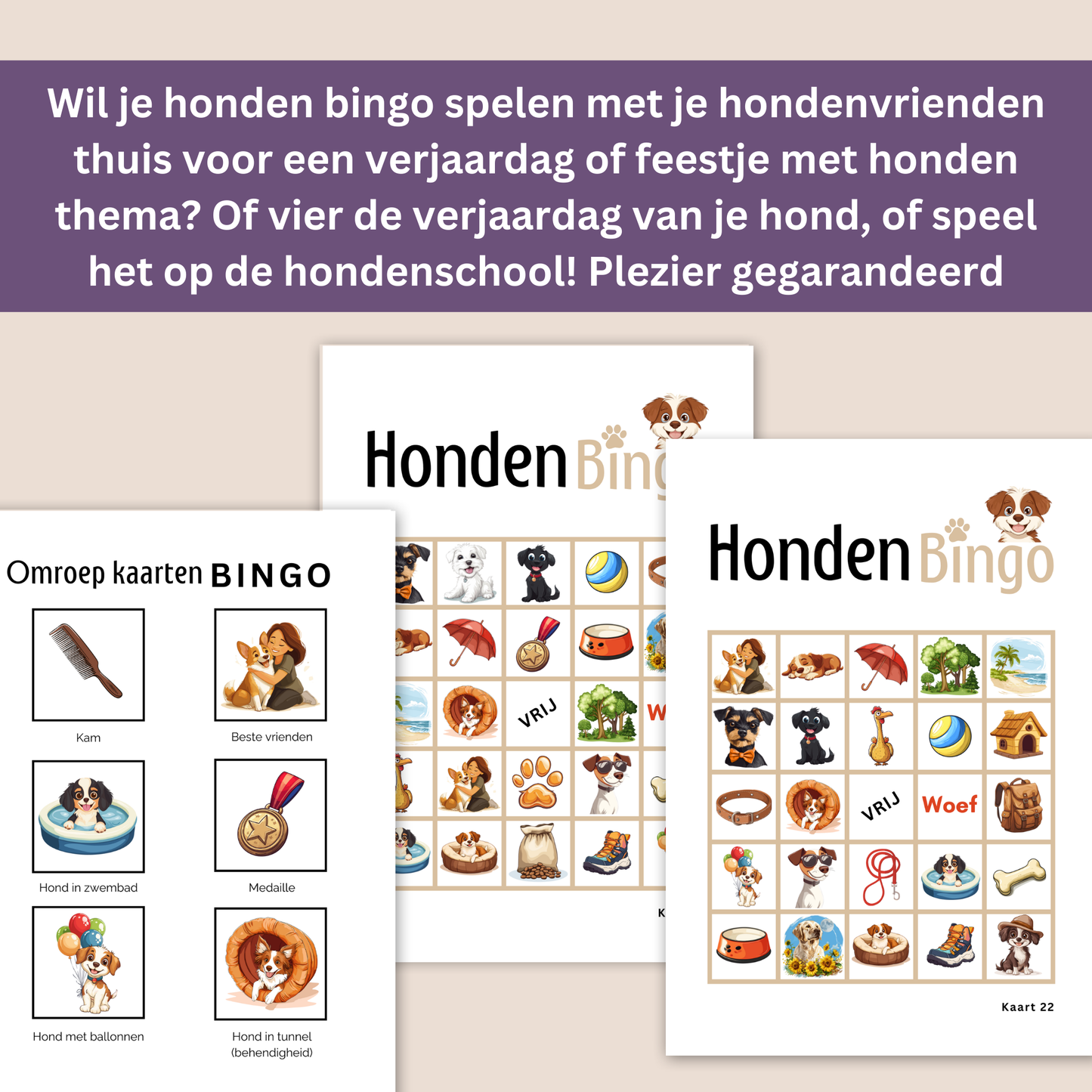 Honden spelletjes online bingo spel kleur beige