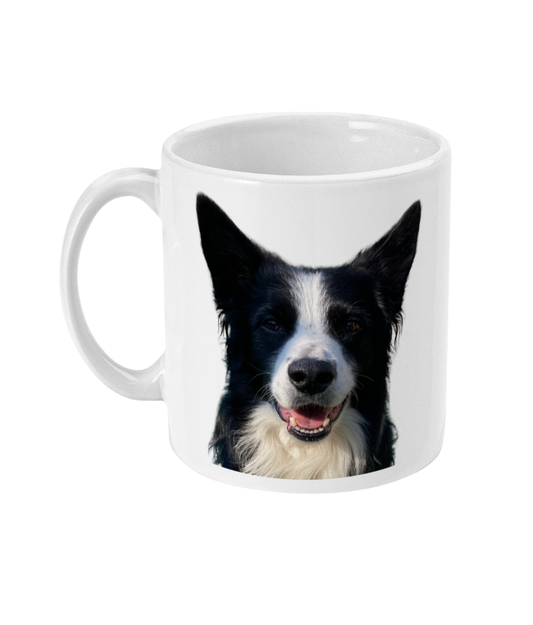 Honden mok met foto van je hond en quote honden dogs tea and books